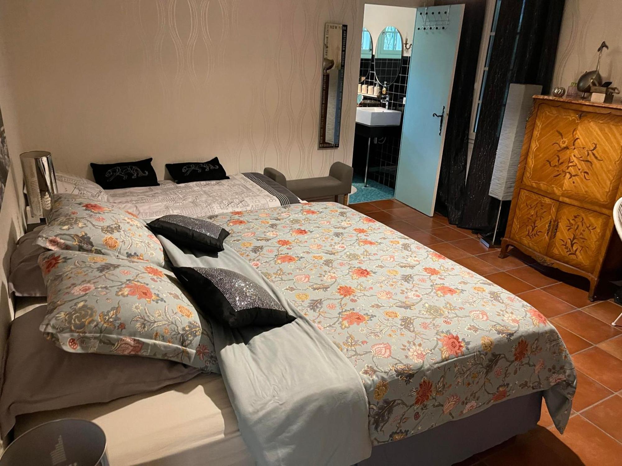 La Belle Chaumiere Bed and Breakfast Bretagne-de-Marsan Εξωτερικό φωτογραφία